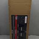 Canarm Harken 3-Light Vanity Fixture  Matte Black & Gold, Modern Mid-Century Bathroom Wall Light, Easy Install