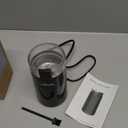 Wancle Electric Coffee Grinder, Spice Grinder, One Touch Coffee Mill for Beans, Spices and More, with Clean Brush Black