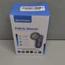 BEAUTURAL Fabric Shaver and Lint Remover, Sweater Defuzzer with 2-Speeds, 2 Replaceable Stainless Steel Blades, Battery Operated, Remove Clothes Fuzz, Lint Balls, Pills, Bobbles Gray