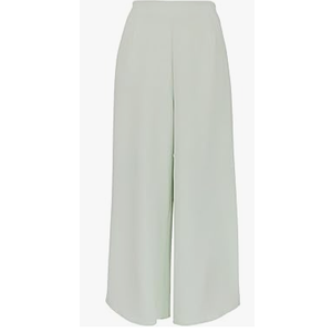 ROYLAMP Women's Summer Cropped Wide Leg Pants, Large