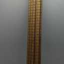 UNISHADES Cordless Bamboo Roman Shades for Windows, Blinds Size (45.5" W 64" H) Colour (Highfield Teak)