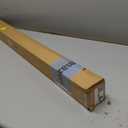 AOSKY Blackout Roller Shades Cordless Blinds for Windows, Free-Stop Shades with Valance, Thermal Insulated Fabric, UV Protection, Natural Woven Blinds for Home (35.5" W x 72" H, Heather Grey)