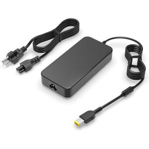 135W Slim Tip Charger Fit for Lenovo Thinkpad Docking Station Power Cord, for Universal Thunderbolt 3 4 Smart Essential Dock Gen 1 2, Ultra Pro Docking Station
