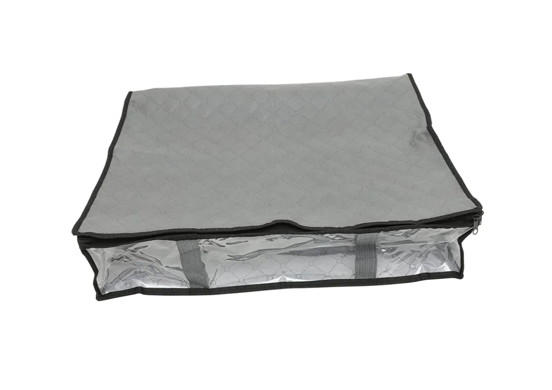 3 under Bed Storage Bag for Blankets and Clothes Large Capacity Breathable Non-woven Organizer for Quilts Dust Storage for Home Use