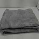 Gilden Tree Waffle Weave Bath Towel 100% Natural Soft Thin Cotton Large Ultra Absorbent Quick Dry Lint Free Cloth Fade Resistant (Slate)
 66x84