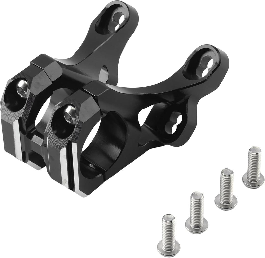 Motorcycle Handlebar Riser Mount,Electric Bike Front Handlebar Risers Stem Mount Handle Bar for Surron Light Bee X/Sur Ron Light Bee S/X160/X260-Black