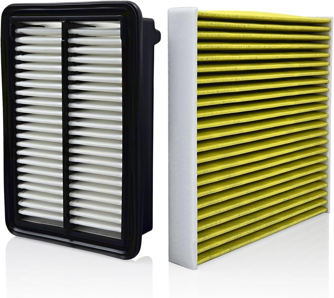 Engine and Cabin Air Filter Set Compatible with Honda CRV Hybrid 2.0L 2023 2024, Accord Hybrid 2.0L, 172206MAJ01, 80292TF0G01