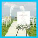 MEEDEN Easel Stand for Wedding Sign: Wood Tripod for Poster Board - Wooden Easel Standing for Display Welcome Picture