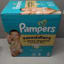 Pampers Swaddlers Diapers, Size 3 (13-26 lbs), 136 Count, Absorbent, Keeps Baby Dry and Comfortable, Skin Safe Disposable Baby Diaper 