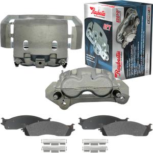 Raybestos Element3 FRC11431CFK Automotive Replacement Brake Kit for Front Calipers and Metallic Brake Pads for 2003 Dodg Ram 3500 Van, 2003-2008 Dodg Ram 2500, 2003-2008 Dodg Ram 3500