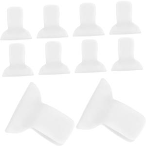 Alipis 10pcs Anti-Slip Quilt Clips Set Foam Blanket Fasteners for Comforters Bed Sheet Fixers Strong Grip for Bedding Suitable for King Queen and Full Sizes