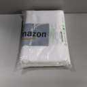 NICETOWN White Sheer Window Scarf 216 inch Extra Long 2 Panels, Soft Voile Textured Bed Canopy Scarf Curtains for Event Designs/Home Decor, 60 inches Wide,