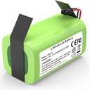 Fancy Buying 14.4V 4000mAh Replacement Battery Compatible with Ecovacs Deebot N79S, 500, N79, DN622 and Eufy RoboVac 11S, 11S MAX, 15C MAX, RoboVac 30, 30C Robot Vacuum Cleaners