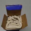 MIULEE Decorative Linen Check Throw Pillow Covers Neutral Farmhouse Vintage Pillow Covers 20x20 Set of 2 Boho Modern Home Decor for Sofa Couch Bedroom Cushion Natural Beige