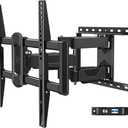 Mounting Dream UL Listed TV Wall Mount for Most 42-84 Inch TV, Full Motion, with Swivel and Tilt, TV Bracket with Articulating Dual Arms, Fits 16inch Studs, Max VESA 600X400 mm, 100 lbs,MD2617