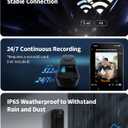 Aqara Doorbell Camera G400 with Chime, Wired/PoE, HomeKit Secure Video, 2K HD Head-to-toe View, 2-Way Audio, 2.4/5GHz Wi-Fi 6, Supports Alexa/Google/SmartThings, Local Detection & 24/7 Recording, IP65
