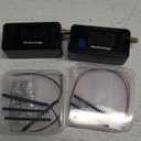 2 Pack ESP 32 Lo Ra V3 Development Board + 1100mAh Battery + Protect Case Set - with 915MHz Antenna and SX 1262 Lo Ra V3 Devices for Mesh Tastic Ar duino Lo Rawan IoT (N30 Version, Black)