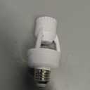 PIR Motion Sensor Light Socket,E26/E27 Smart Lamp Bulb Holder Adapter Auto On/Off Light Control Suitable for Garage Basement Porch Storage Room Indoor Use Only