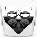 SUPERUS Lens Protector Compatible with Oculus/Meta Quest 2, Glasses Spacer - Anti-Scratch VR Accessories to Prevent Your Glasses from Scratching VR Lenses (Black)