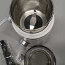 SHARDOR Electric Super Silent Blade Coffee Grinder, Timed Grind Control Rotary Knob, Adjustable Coarse to Fine for Coffee Beans, Spices & Herbs, with 1 Removable Stainless Steel Bowl, Cream