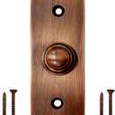 Door Bell Button  Bell Push Button  Doorbell Chime Wired - Doorbell Button Wired  Door Bell Ringer Button  Doorbell Button Replacement  Wired Doorbell Button - Coppe Antique Finish