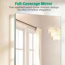 14 x 18 in Medicine Cabinet Mirror,Bathroom Mirror Cabinet with Adjustable Shelves, Aluminum Silver Medicine Cabinets for Bathroom,Vanity Decor,Wall Mounted or Recessed
