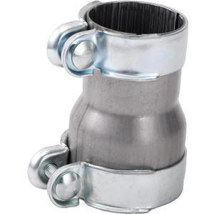 Stainless Steel Exhaust Reducer Adapter, 2.5" to 3" ID Exhaust Connector Pipe with Clamp Durable Exhaust Pipe Adapter for Cars, Trucks, and Motorcycles (2.5-3.0inchs)