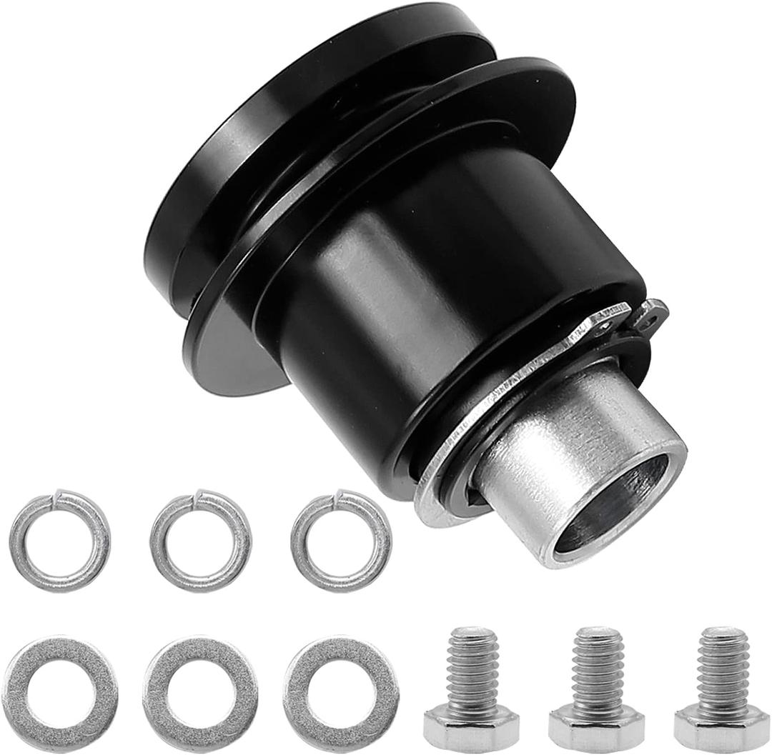 360 Steering Wheel Quick Release Disconnect Hub Kit with Bolts and Washer