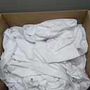 YMHPRIDE 6 Pack White Polyester Tablecloths, 60 x102 inch, Rectangular, Classic, Solid, Wrinkle Resistant, Machine Washable, 6FT Table Covers for Wedding, Party, Banquet, Buffet