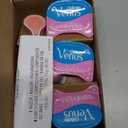 Gillette Venus ComfortGlide White Tea Women's Razor, Handle + 4 Blade Refills
