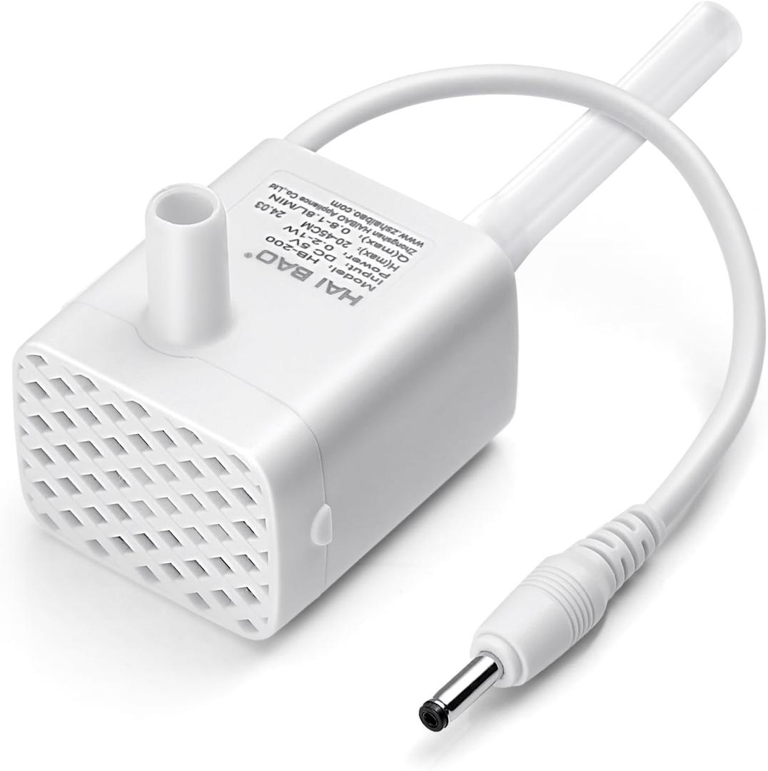 Smartoo Replacement Pump and Pump Holder for 152oz/4.5L Wireless Cat Water Fountain PTM-643