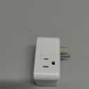 DEWENWILS Indoor Remote Control Outlet, Wireless Remote Light Switch with 2 Side Outlets, No Interference Remote Outlet Switch for Christmas Light, No Wiring, 15A/1875W, 100FT RF Range