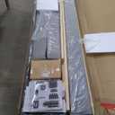 Novilla King Bed Frame and Headboard, Linen Upholstered King Size Bed Frame with Wood Slats Support, No Box Spring Needed, Heavy Duty Feet, Easy Assembly, Grey