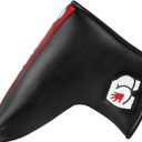 Blade Putter Cover, Spark Me Funny Putter Headcover Embroidery Black/Red