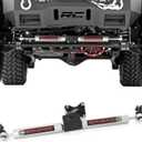Rough Country N3 Dual Steering Stabilizer for 07-18 Jeep Wrangler JK - 8734930