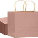 qiqee 13"x4.5"x10" Large Gift Bag with Handles Bulk 32PCS Gift Paper Bags Salmon Bags Multiple Uses (Wide Large)