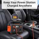 XT60 Connector Car Charger Extension Cable, Compatible with Anker SOLIX C300/C1000, EcoFlow Delta 2 Power Station and Solar Generator, 6.6Ft Extension Cord