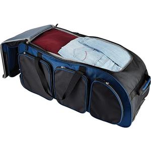 Travelers Club Xpedition 30 Inch Multi-Pocket Upright Rolling Duffel Bag