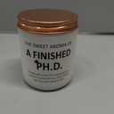 Risnoae PhD Graduation Gifts - 2026 Doctorate Degree Present for Women, Her, Friend - Doctoral Graduates Scented Candle, PhD Students Congrats Congratulations Grad Present