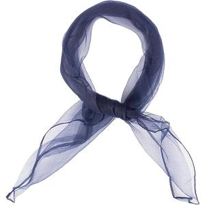 Women Fashion Ruched Detail Sheer Soft Casual Scarf
