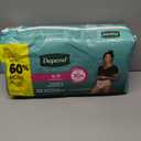 Depend Fresh Protection Adult Diapers, Incontinence & Postpartum Bladder Leak Underwear for Women, Disposable, Maximum, Small, Blush, 32 Count