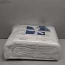 Bedsure Gentlesoft 100% Cotton Blanket King Size for Bed - Cooling Breathable and Soft for Spring Summer, Thick Cozy Waffle Weave Blanket Gifts for Women, White, 104x90 inches