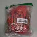 6 Pcs Football Towel Thin Sports Towel with Buttons Football Accessories Drip Streamer for Sports(Red)