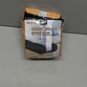 MAXTID Under Door Draft Stopper for Bottom of Doors 38" Black Door Blocker Noise ReducerLight Cold Air Guard Breeze Sound Proof Door Sweep Weather Stripping Door Seal Insulation Strip Gap Filler