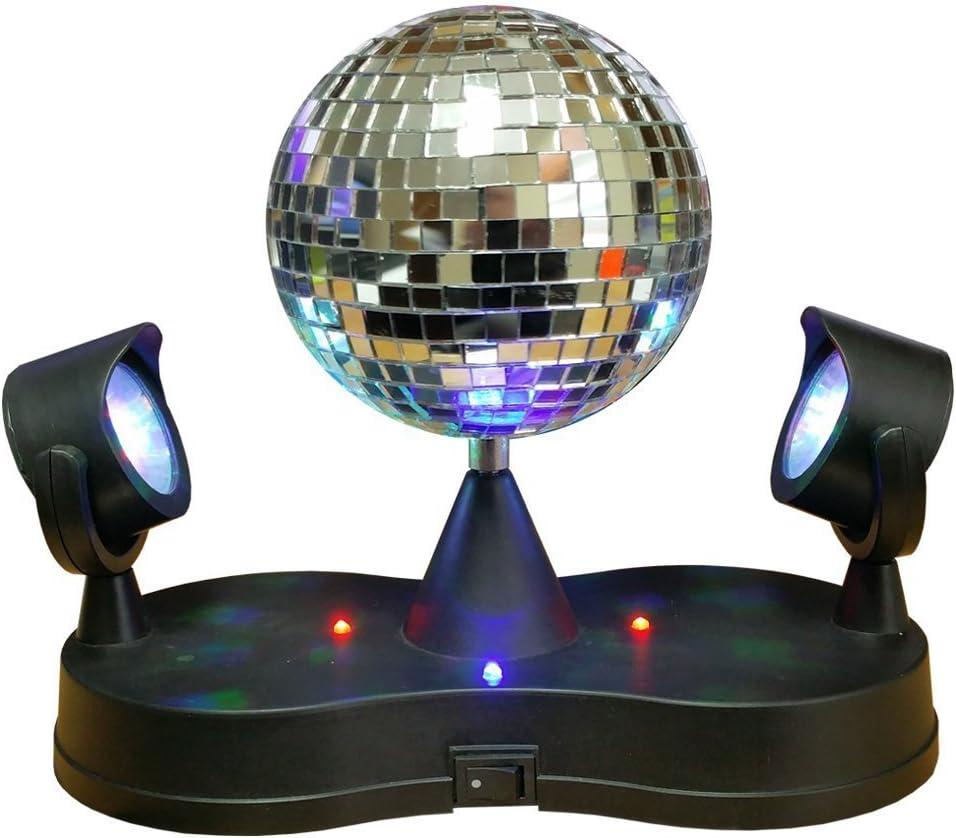 LED Revolving Disco Mirror Ball - Great Party Light - Awesome for a bedroom