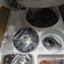 Fanbulous Ceiling Fan No Light, 48 Inch Indoor/Outdoor 6 Blades Ceiling Fan with Remote, 6-Speeds, Quiet Reversible DC Motor, Fans Without Light for Tilted Ceiling/Bedroom/Living Room/Patios (Oil Bronze)