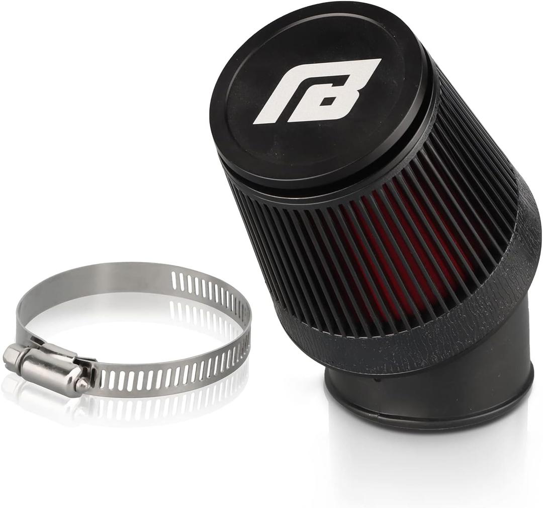 NIBBI Racing Motorcycle Air Filter,Universal 42mm Air Filters for Dirt Bike, Motocross Carburetor Cleaner for Pit Bike Scooter Moped YAMAHA HONDA SUZUKI KAWASAKI ATV (42mm)