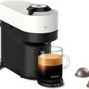 Nespresso Vertuo Pop+ Coffee and Espresso Maker by Breville, Coconut White