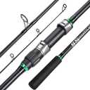 Sougayilang Surf Fishing Rod IM8 Carbon 3 Piece Travel Spinning Rod - 9'