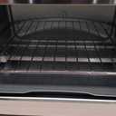 BLACK+DECKER Crisp n Bake PRO 4-Slice Air Fry Toaster Oven, Countertop Oven with 5 Cooking Functions, Fits 10 Pizza or 9 Pan, 30-Minute Timer, Stainless Steel Accents